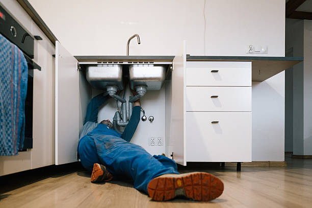 Professional Drain Cleaning technician working in Brownsville, TN